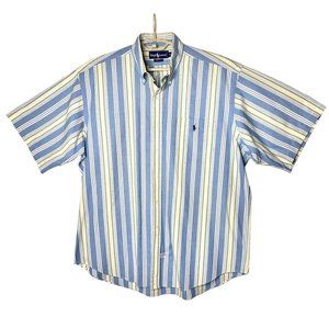 Ralph Lauren Men's Striped Cotton Shirt - Size XL